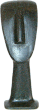 Kykladen Idol -Cycladic idol- Artikel 53A in Bronze Hoehe 12cm Gewicht 350gr