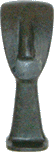 Kykladen Idol -Cycladic idol- Artikel 53C in Bronze Hoehe 9cm Gewicht 200gr